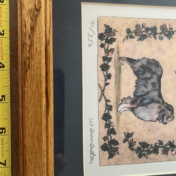 💃💃 4x HP💃💃 VTG A House Without An Australian Shepard Is Not A Home! Signed - Picture 3 of 3